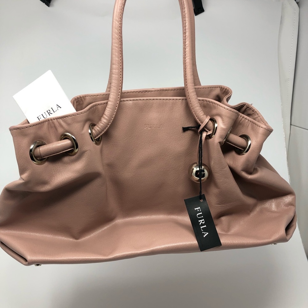 Furla Carmen Blush Tote Handbag